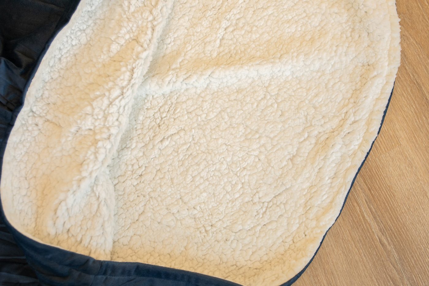 The Comfy interior sherpa lining