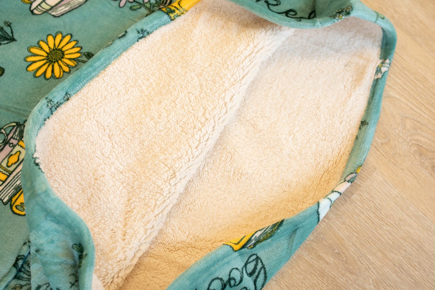 LazyOne interior sherpa lining